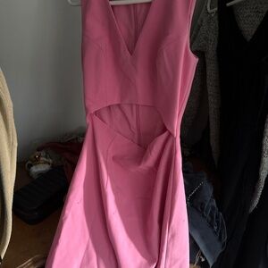 French connection pink dress